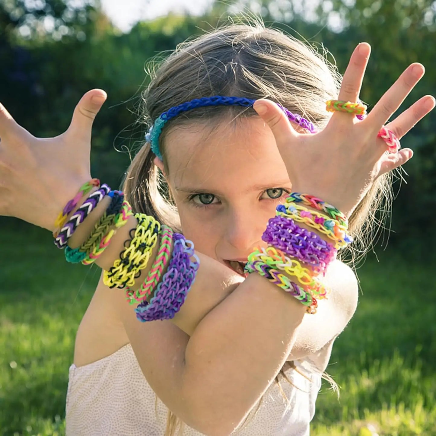 Children's Elastic Bracelet Kit 600 Pieces