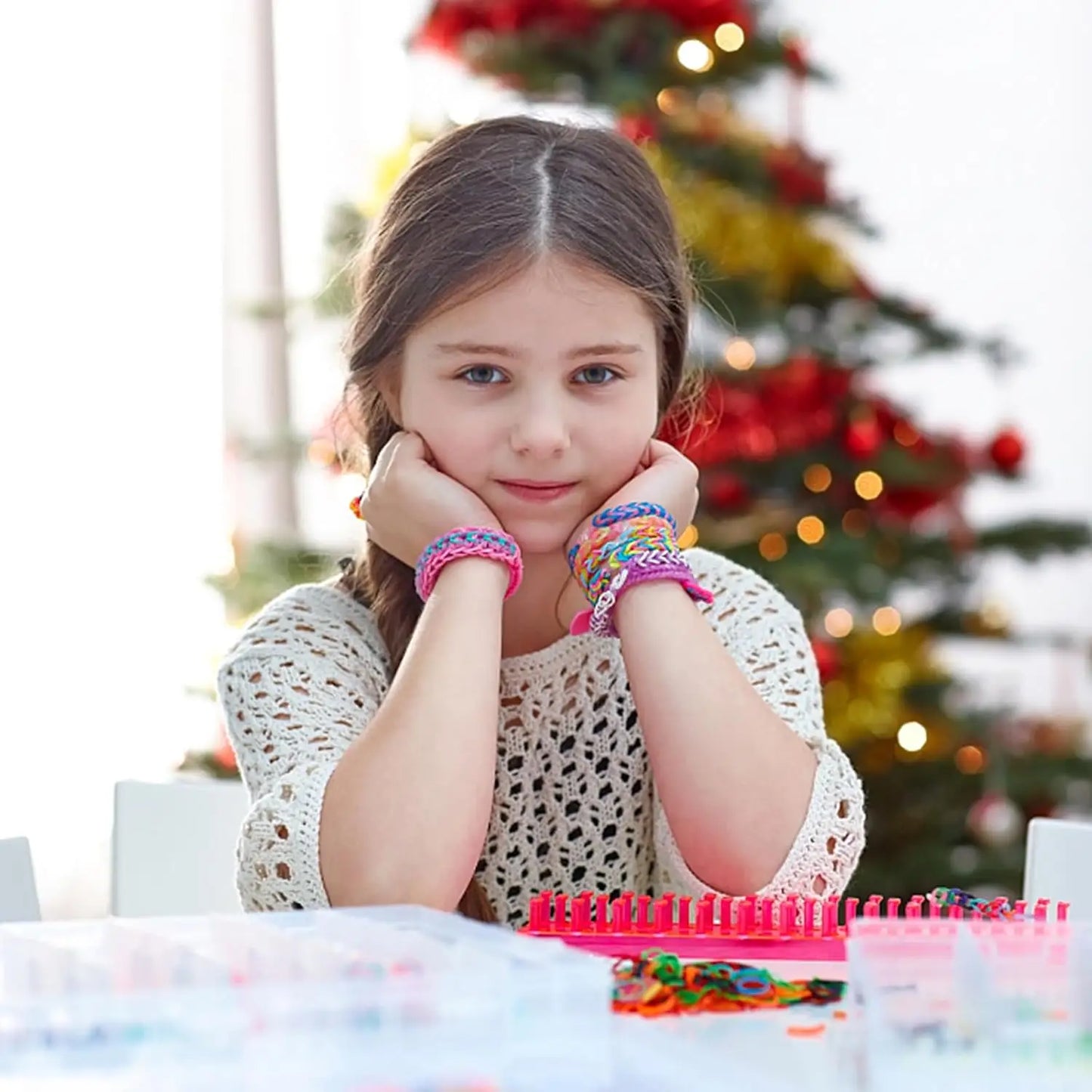 Children's Elastic Bracelet Kit 600 Pieces
