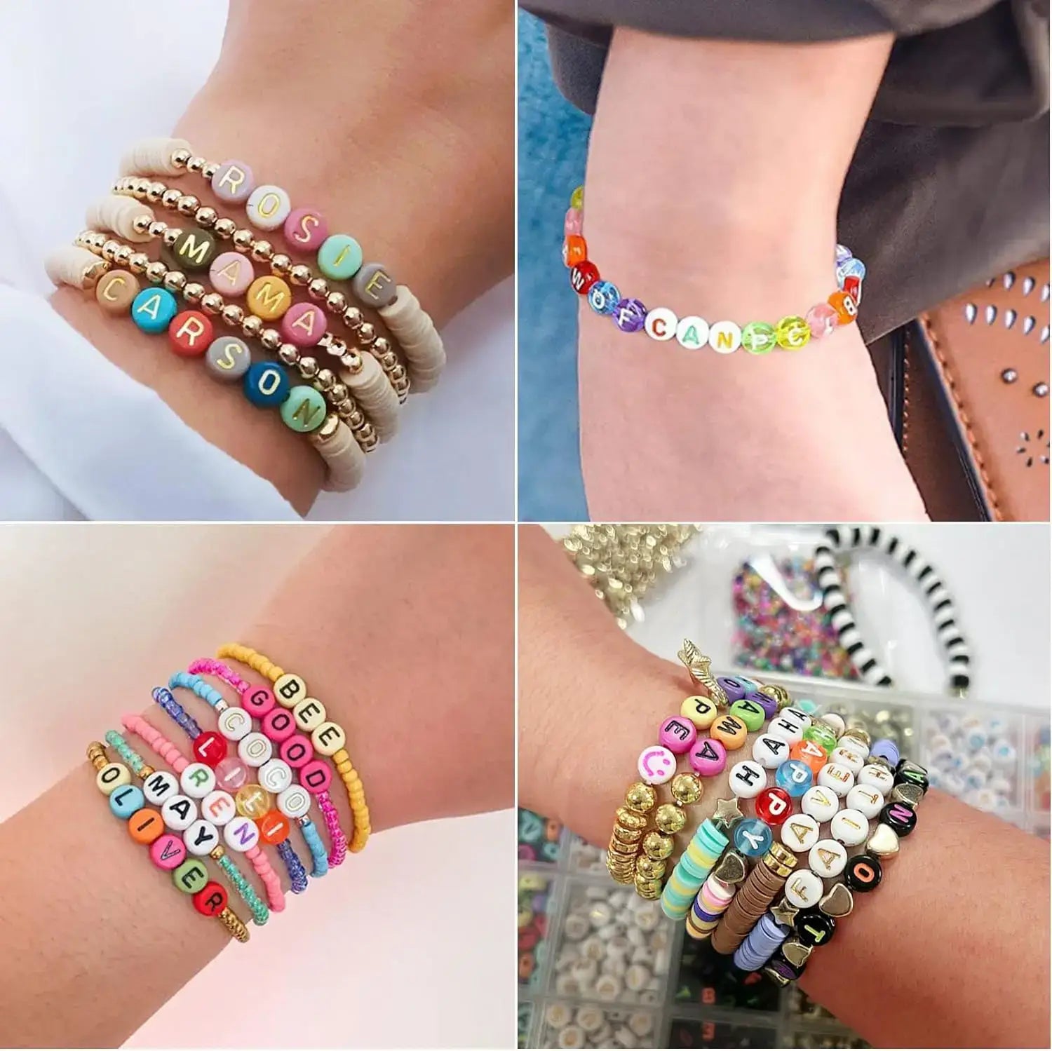 2600 Pcs Bracelet Making Kit