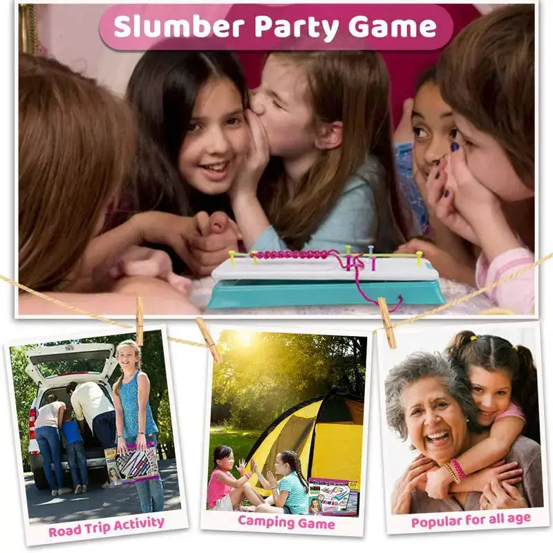 Girls' bracelet making kit