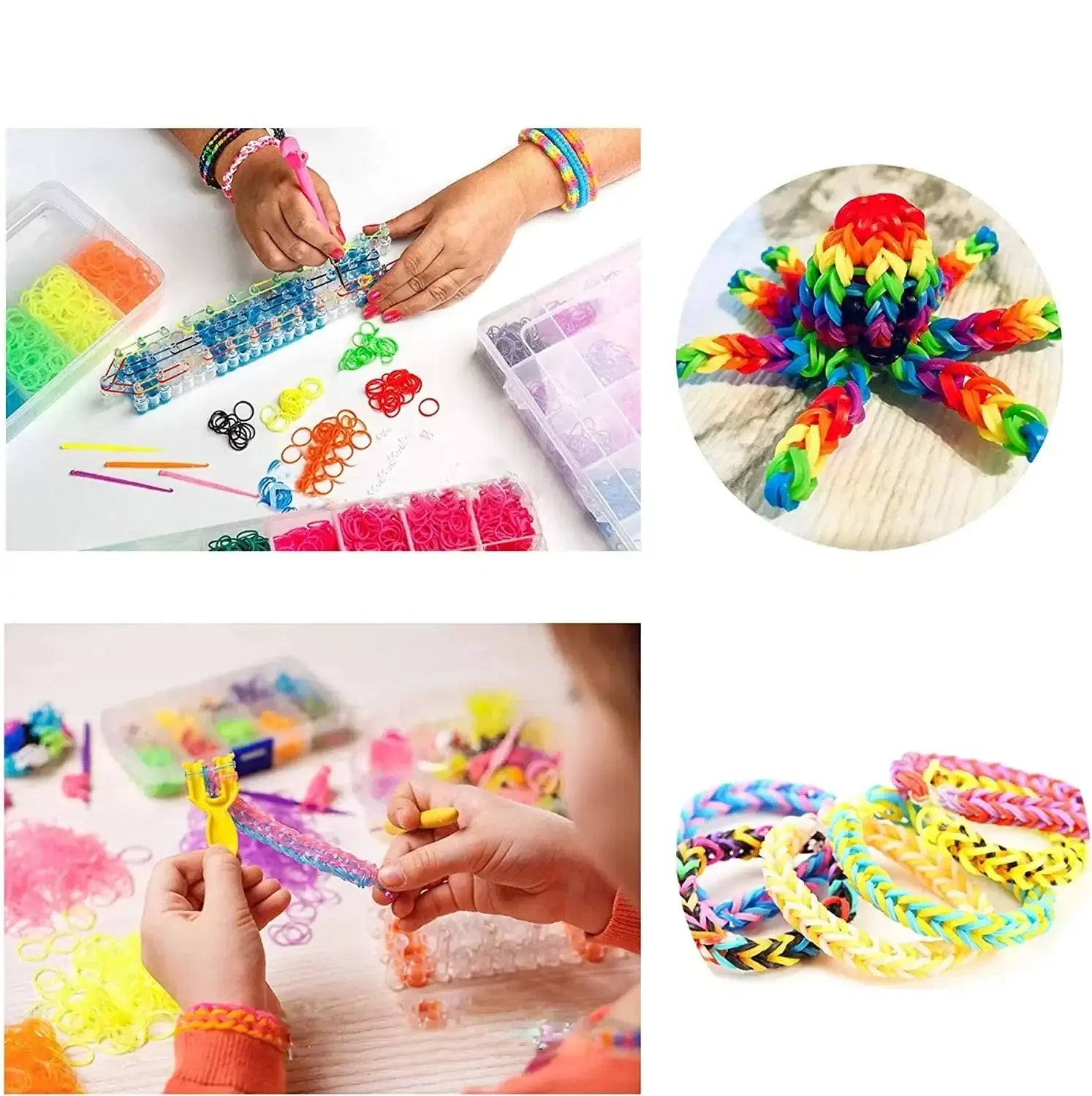 Kit gioco creazione bracciali Elastici