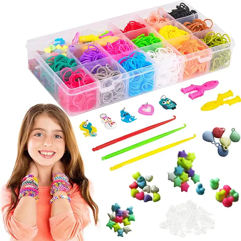 Kit gioco creazione bracciali Elastici