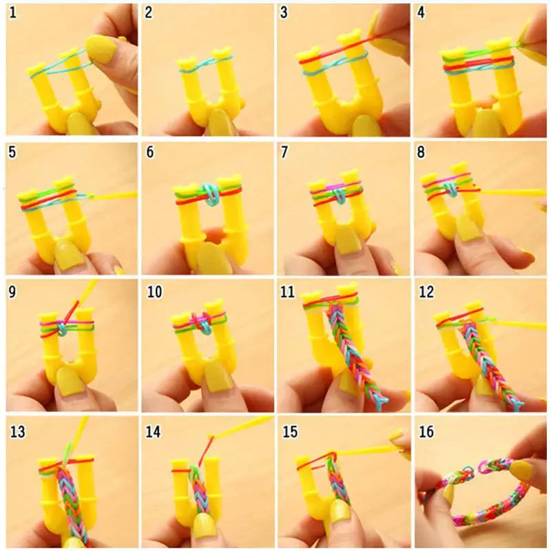 Kit gioco creazione bracciali Elastici