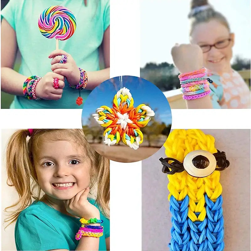 Kit gioco creazione bracciali Elastici