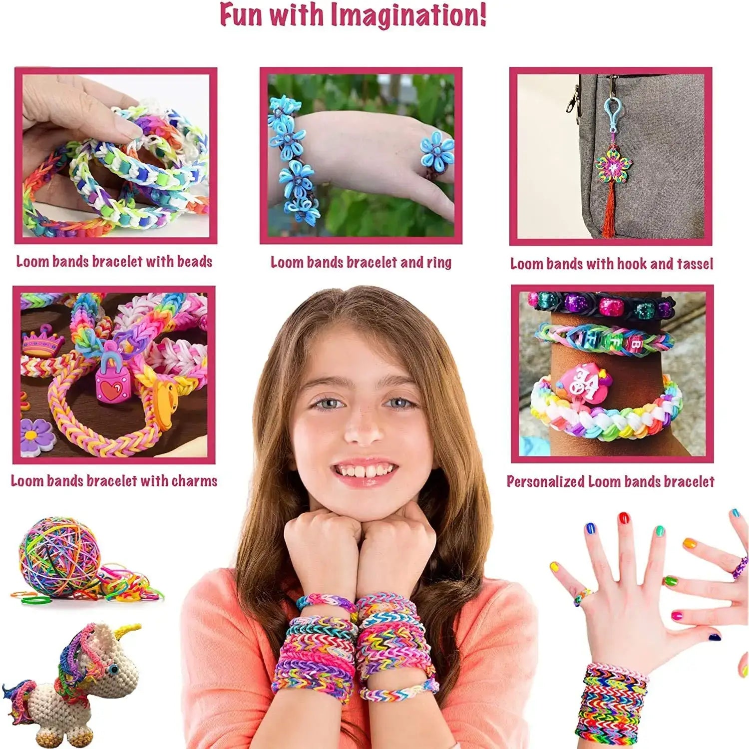 Kit gioco creazione bracciali Elastici