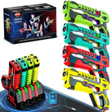 Laser Tag Gun Set with Infrared Vests for Kids