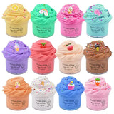 Kids Fluffy Slime Kit 10 Pieces