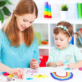 Kids Fluffy Slime Kit 10 Pieces