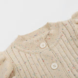 Nordic Cotton Knitted Bodysuit (Cozy Autumn Layer)