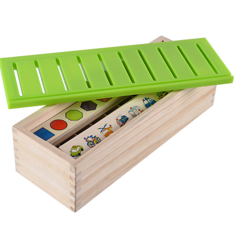 Montessori Boîte de Tri par Catégories (8 Thèmes de Connaissance)