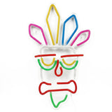 Aku Aku Crash Bandicoot Neon Lamp