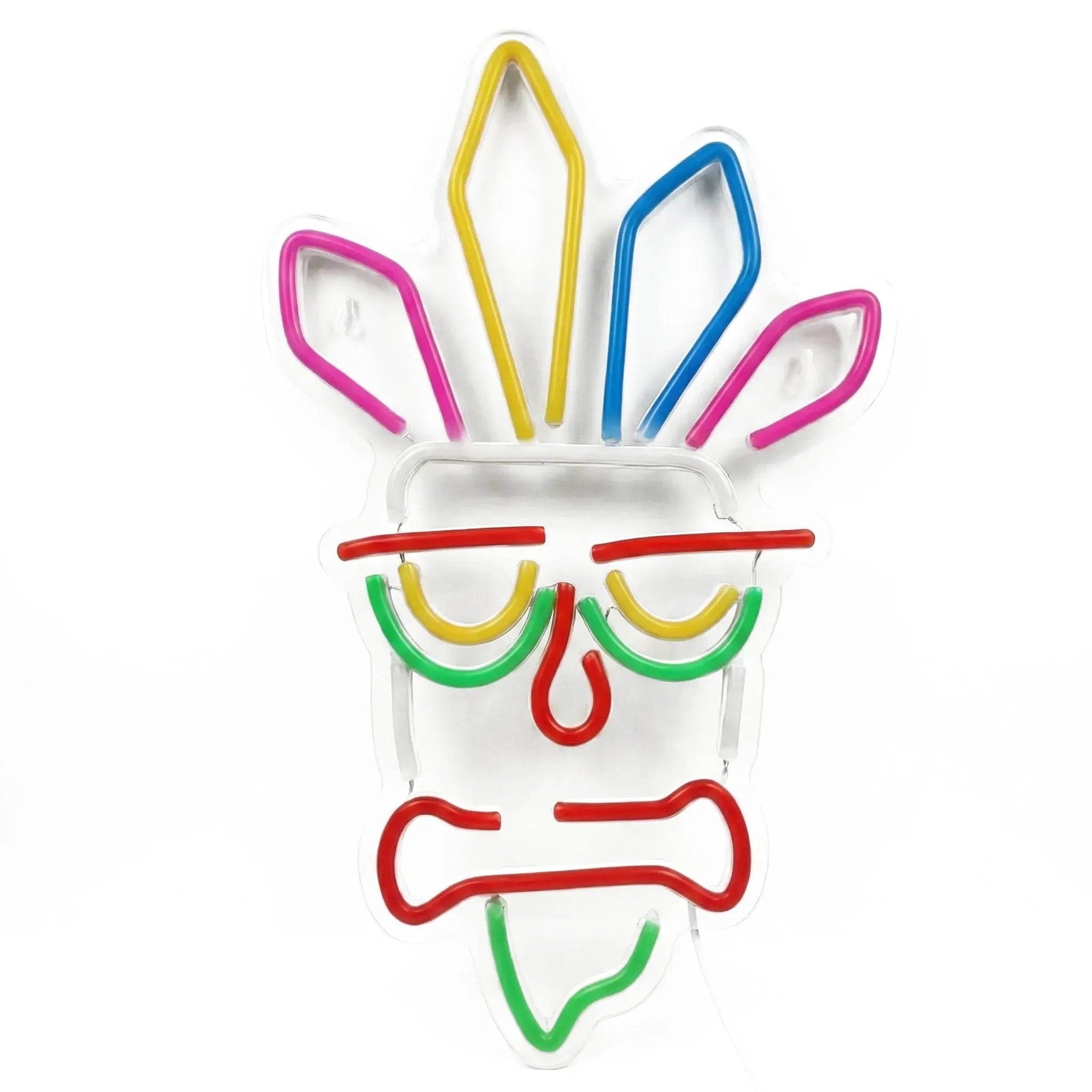 Aku Aku Crash Bandicoot Neon Lamp