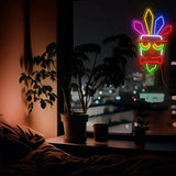 Aku Aku Crash Bandicoot Neon Lamp