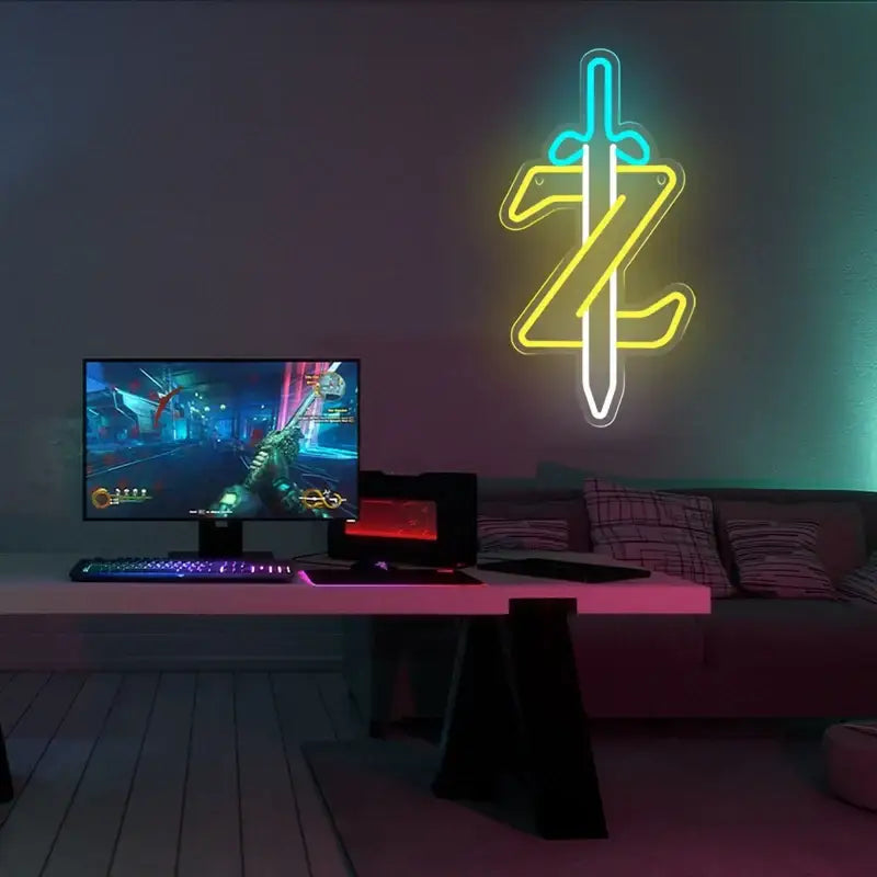Lampe Neon Epee Zelda