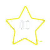 Mario Star Neon Lamp