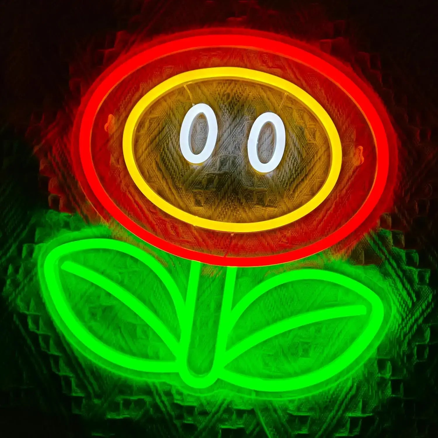 Mario Fire Flower Neon Lamp