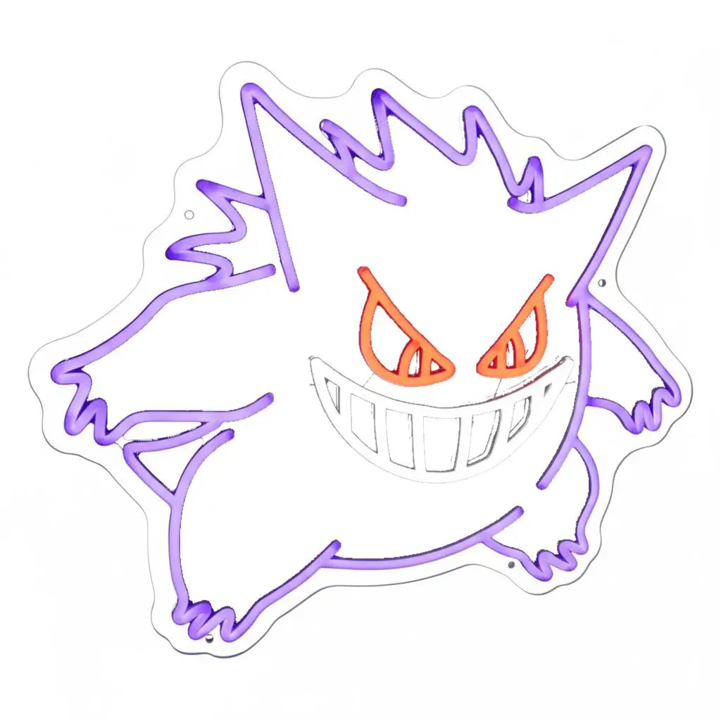 Neon Lamp Pokemon Gengar