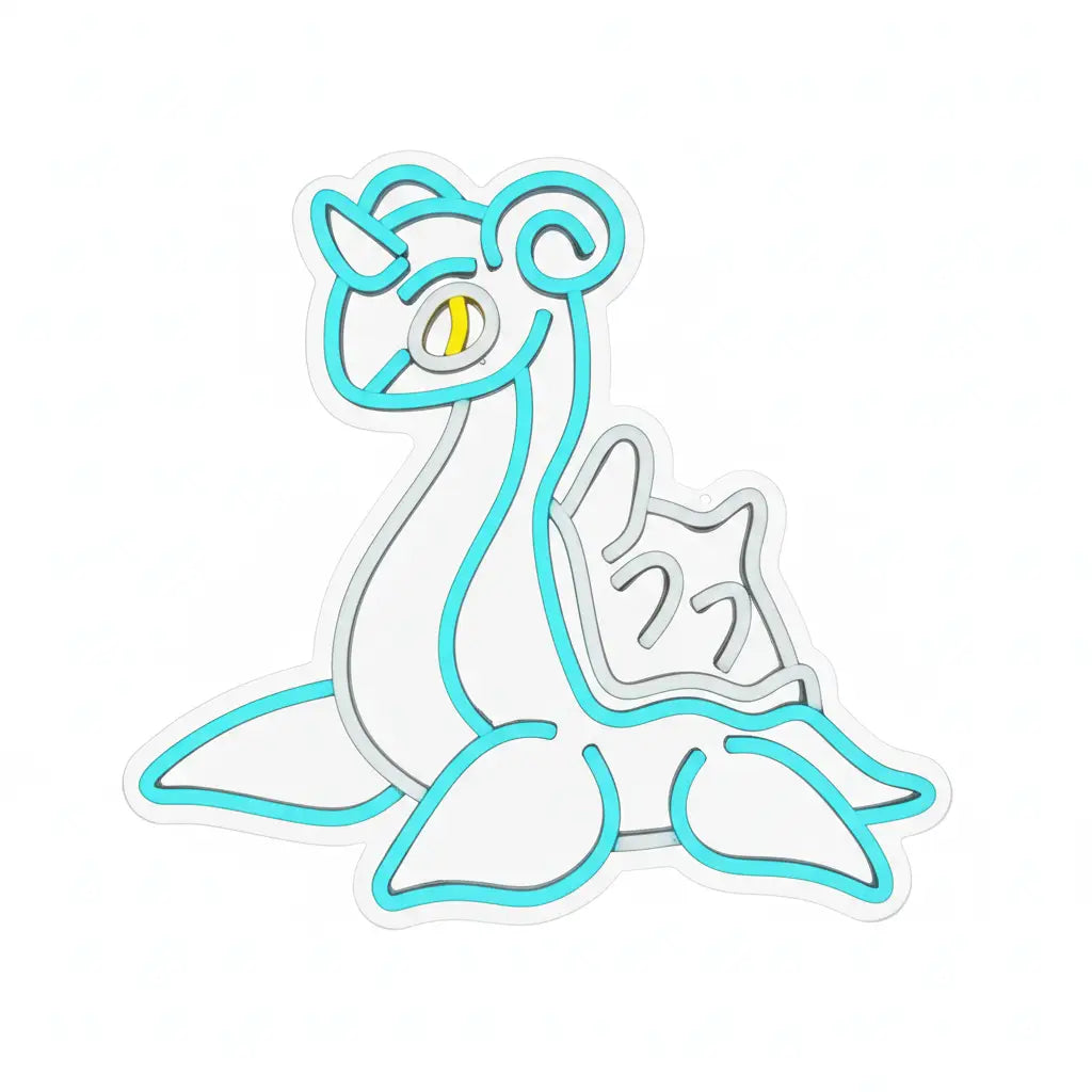 Pokemon Lapras Neon Lamp