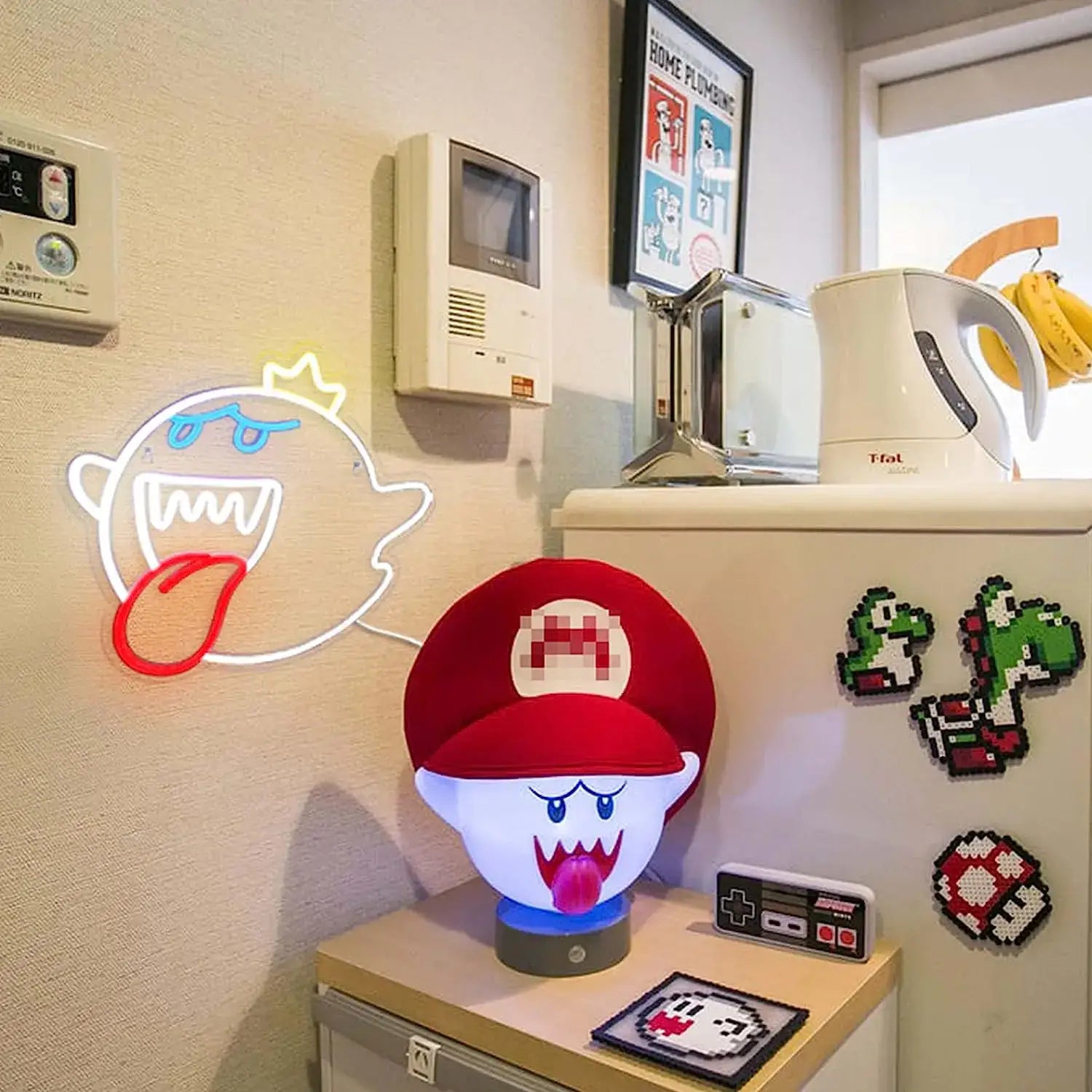 Super Mario King Boo Neon Lamp