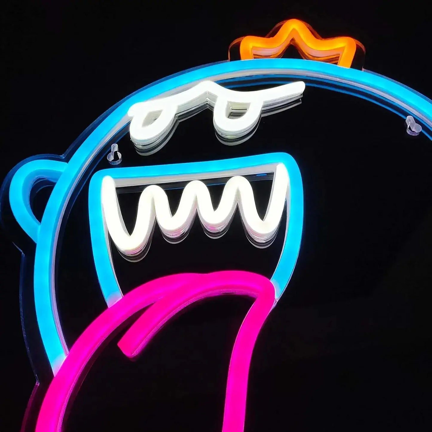 Super Mario King Boo Neon Lamp