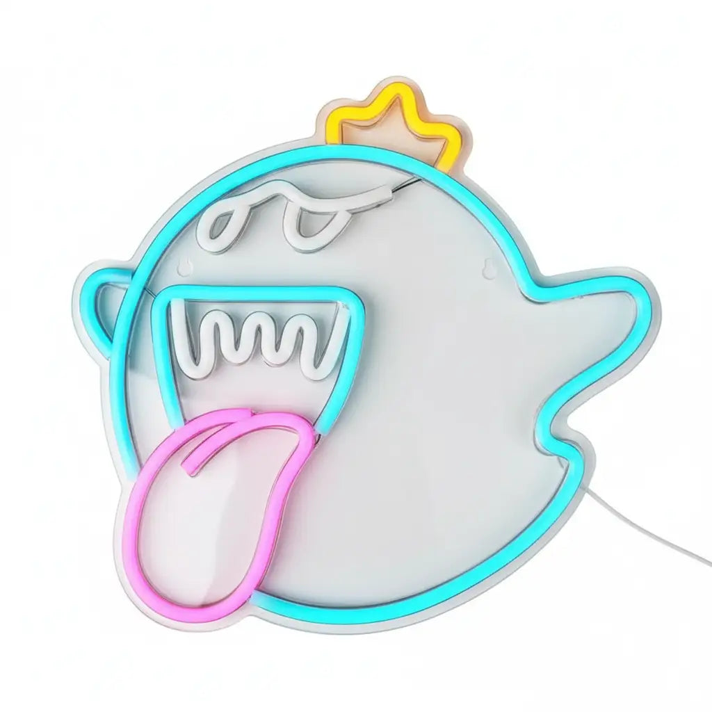 Super Mario King Boo Neon Lamp