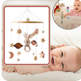 Giostrina musicale per lettino *CONIGLIETTO* Decorazione per neonato