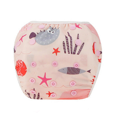Couche de Bain Réglable Réutilisable (Étanche & Écologique)