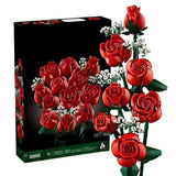 Lego MOC Romantic Rose Bouquet