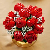 Lego MOC Romantic Rose Bouquet