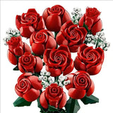 Lego MOC Romantic Rose Bouquet