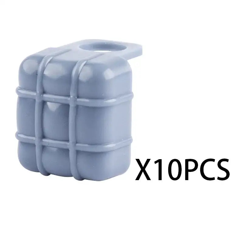Light blue plastic lego moc caster with grid design and handle for lego militaire ww2 accessoires militaires