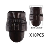 Holster tactique en plastique noir avec compartiments moulés et base arrondie pour lego moc militaire ww2