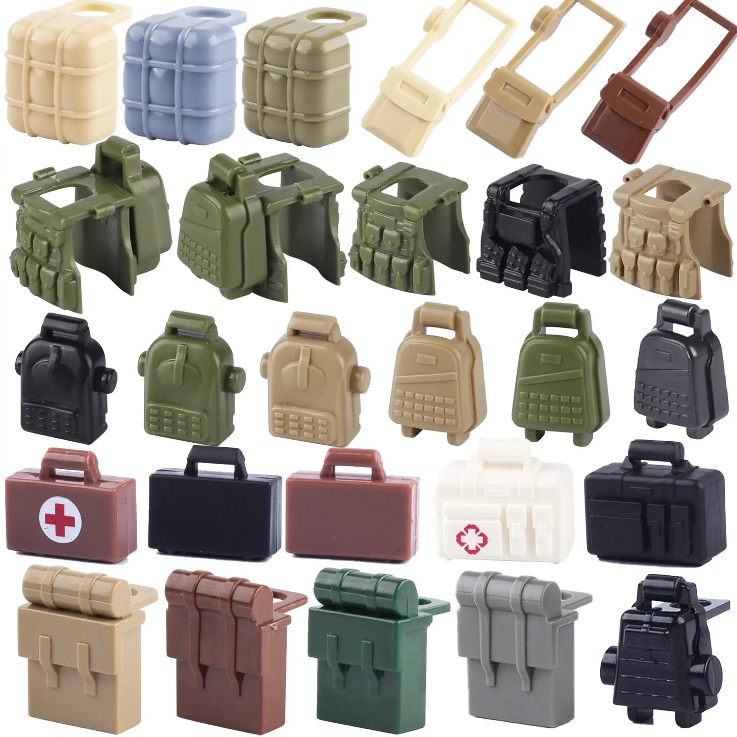 Lego MOC military accessories