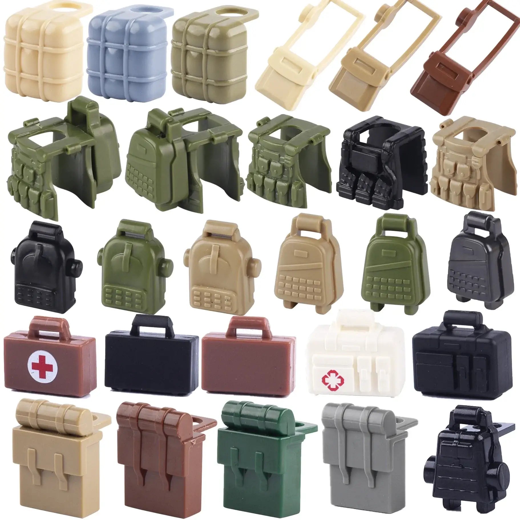 Lego MOC military accessories