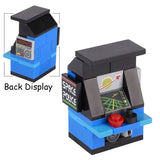 Lego moc accessoire lego adulte arcade space police bleu et noir avec joystick rouge pour salle de jeux casino