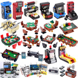 Lego MOC Casino Games Room Accessories