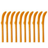 Set de dix sécateurs en plastique orange avec poignées texturées accessoire lego moc médiéval