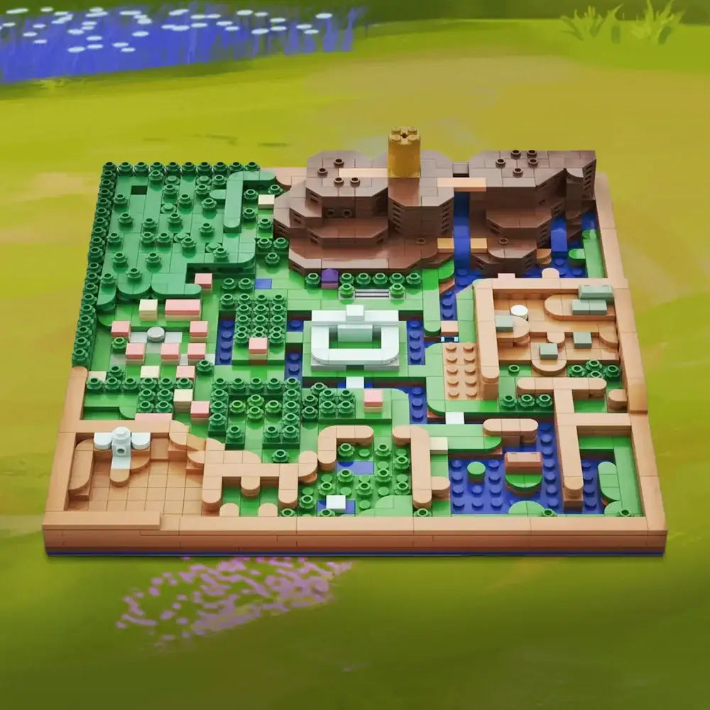 Lego MOC A Link to the Past Map