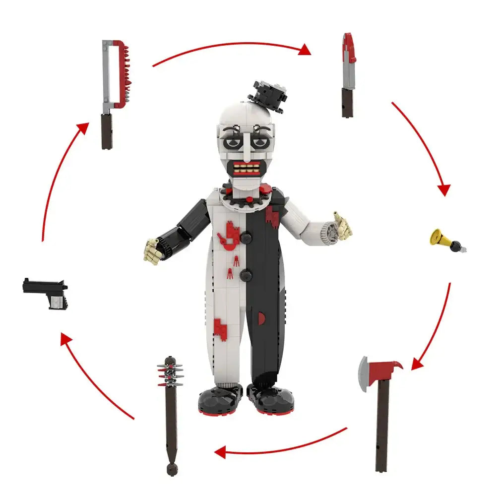 Lego Moc Clown Terrifier