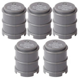 Caps en plastique gris pour fûts de carburant lego moc ww2 marqués 200l kraftstoff feuergefährlich heer