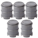 Gray plastic model gas canisters labeled kraftstoff 200l feuergefahrlich wehrmacht for lego moc ww2 militaire construction