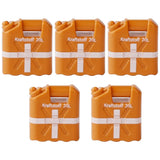 Lego moc ww2 orange canettes en plastique avec lanières blanches kraftstoff 20l pour lego adulte construction militaires