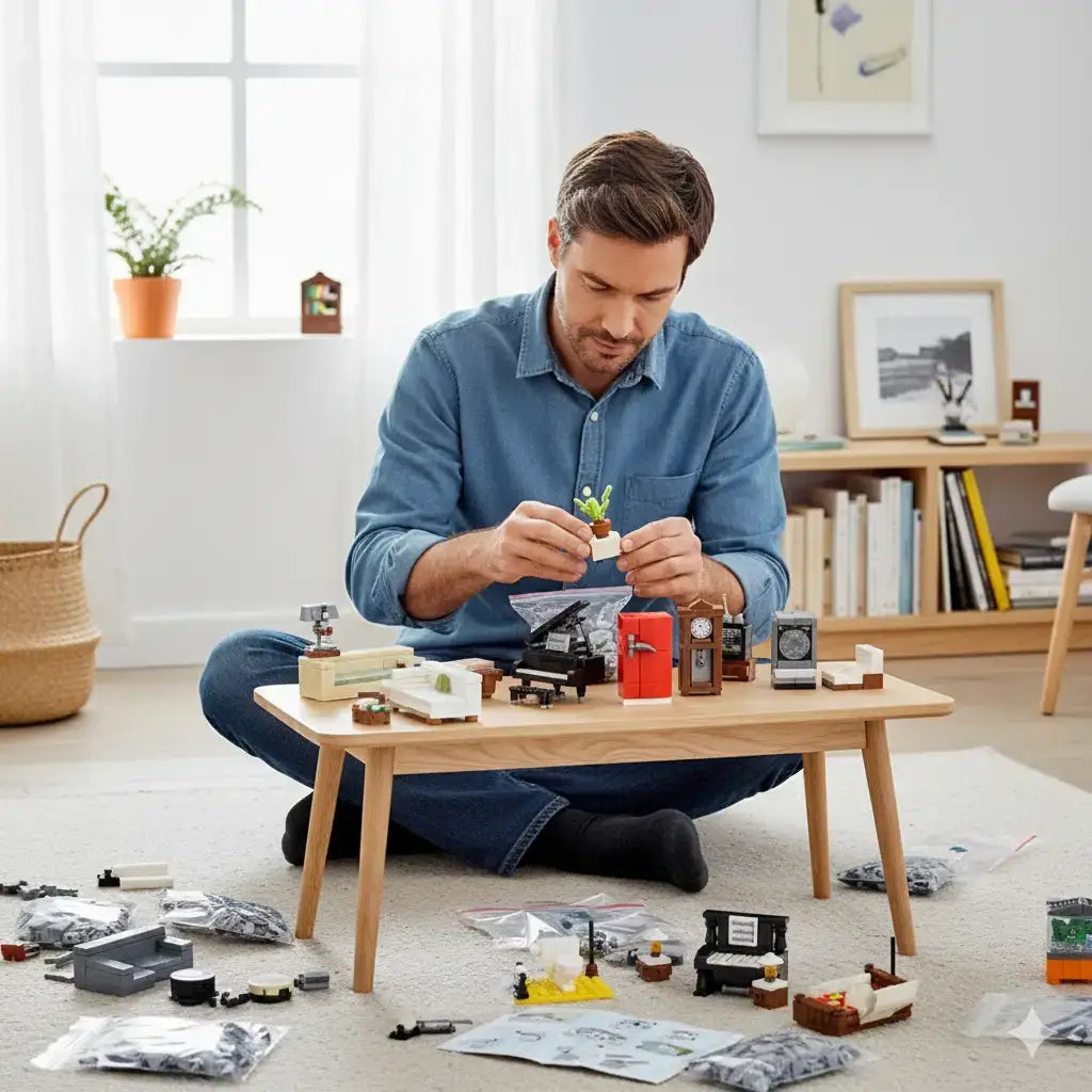 Lego MOC Interior Design Modern House