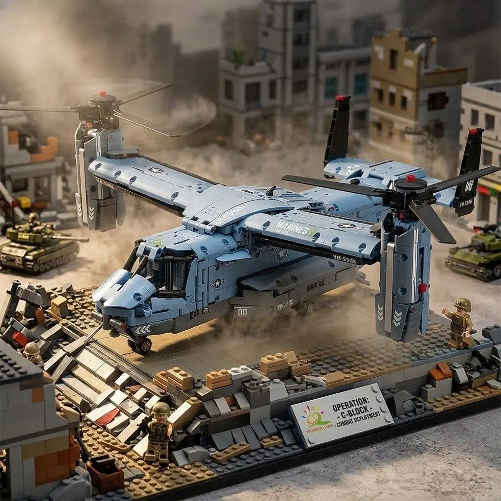 Lego MOC War Helicopter