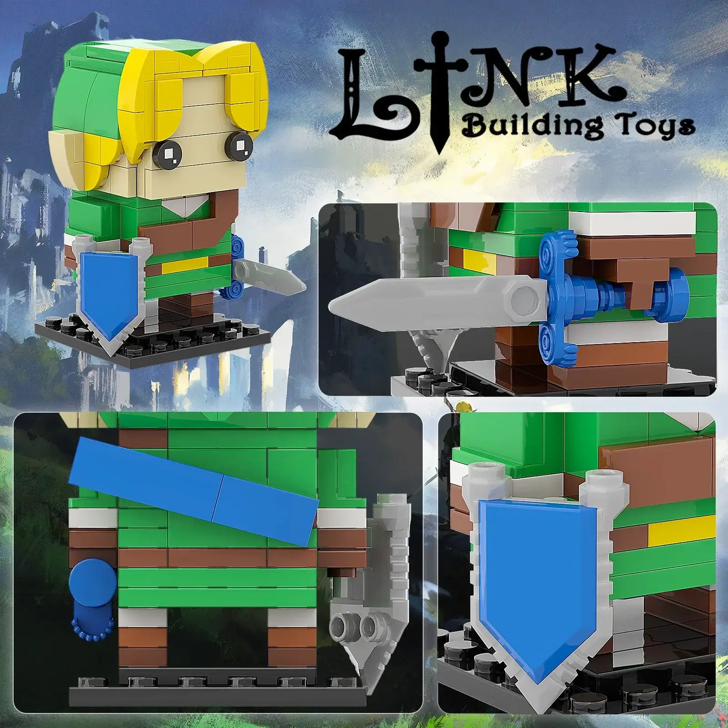 Lego MOC Link Breath of The Wild