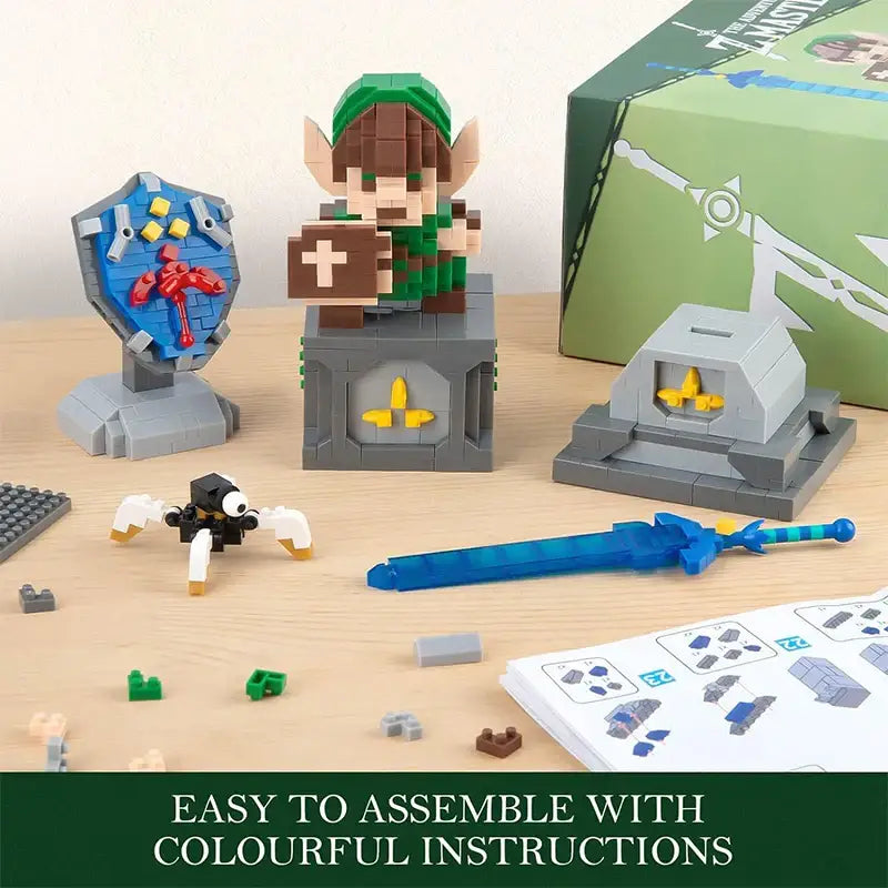 Lego MOC Link Zelda BOTW Shield Sword