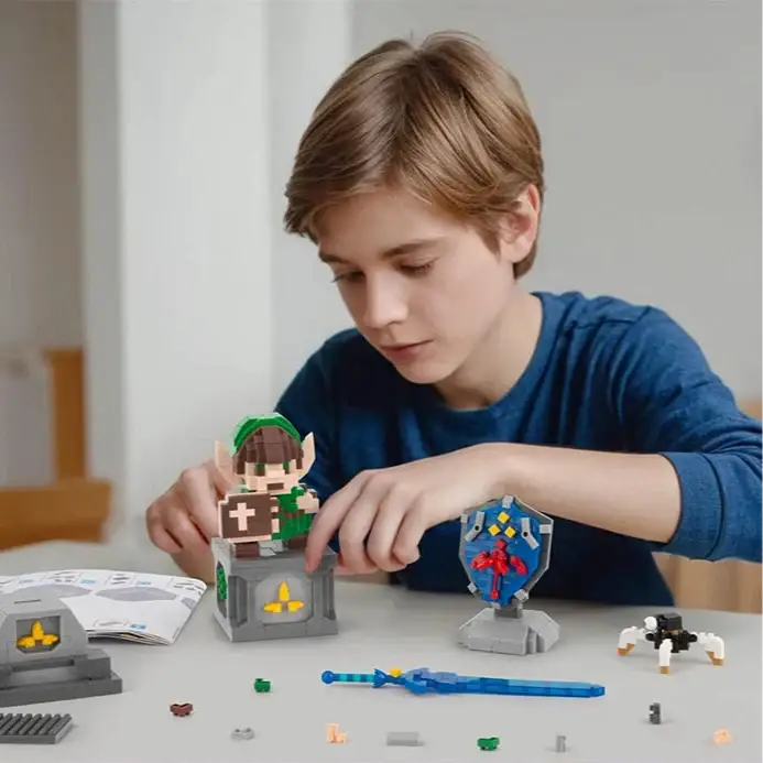 Lego MOC Link Zelda BOTW Shield Sword