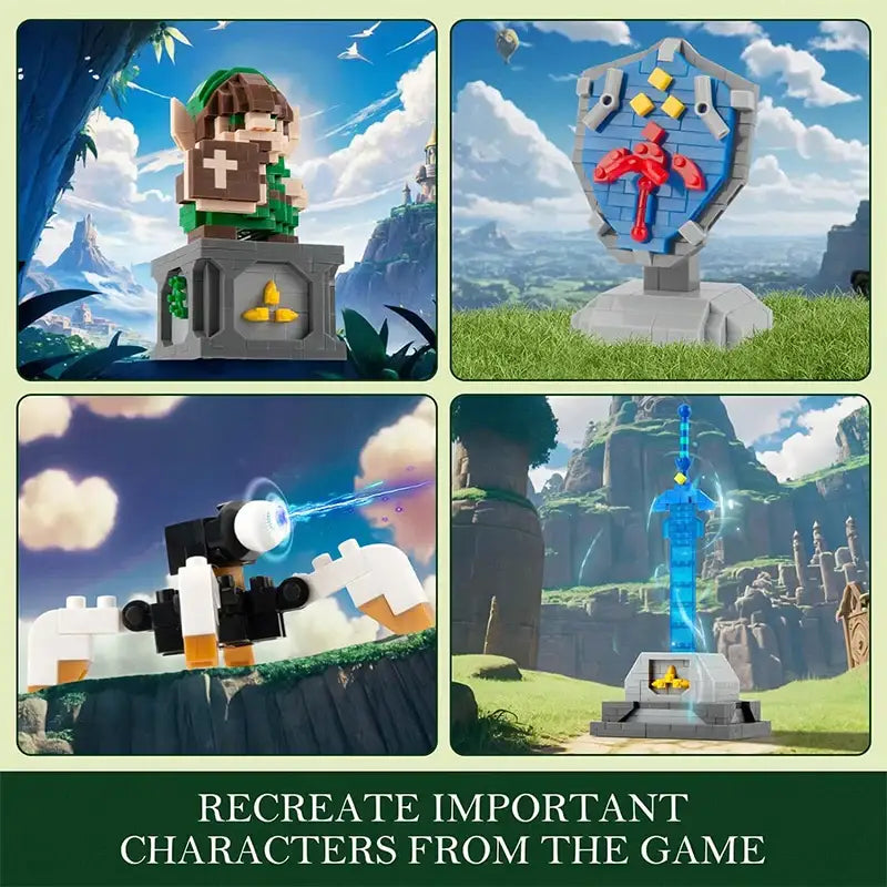 Lego MOC Link Zelda BOTW Shield Sword
