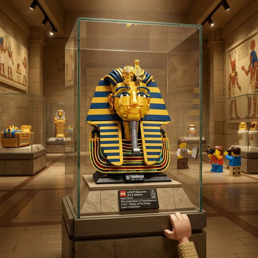 Lego MOC Tutankhamun Mask