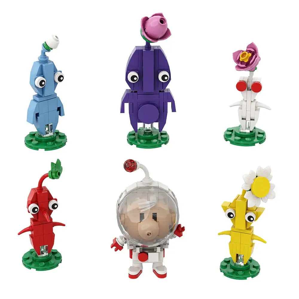 Lego MOC Pikmin Olimar